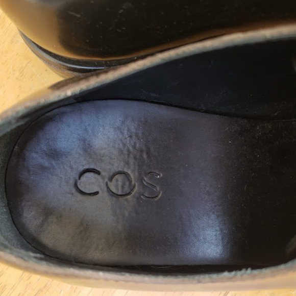 COS Brown Leather Brogues - Picture 9 of 11